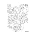 Frigidaire FGEF302TPFA body diagram