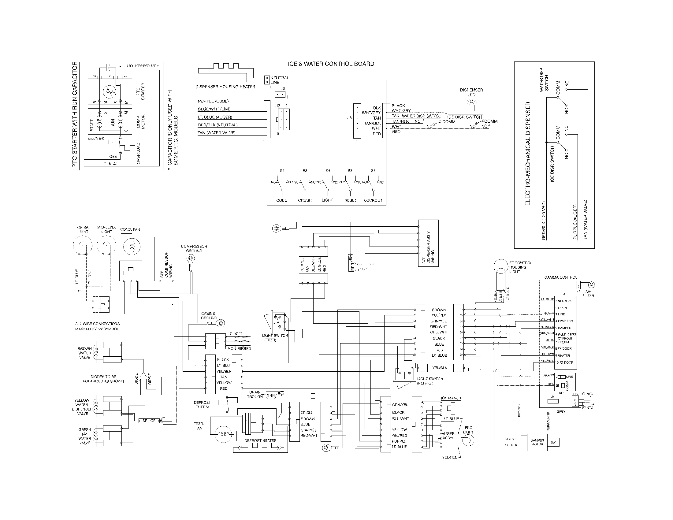 Frigidaire FFSS2614QS2A wiring diagram diagram