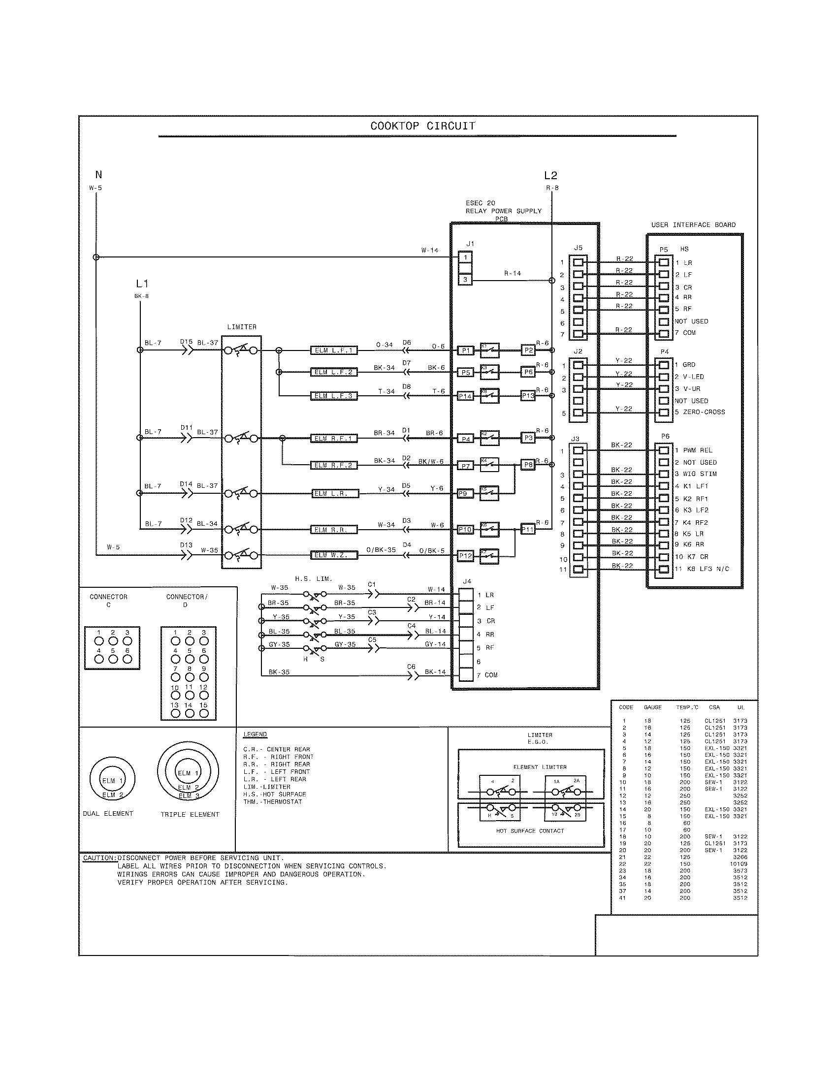 Kenmore Elite 79042553310 wiring diagram diagram