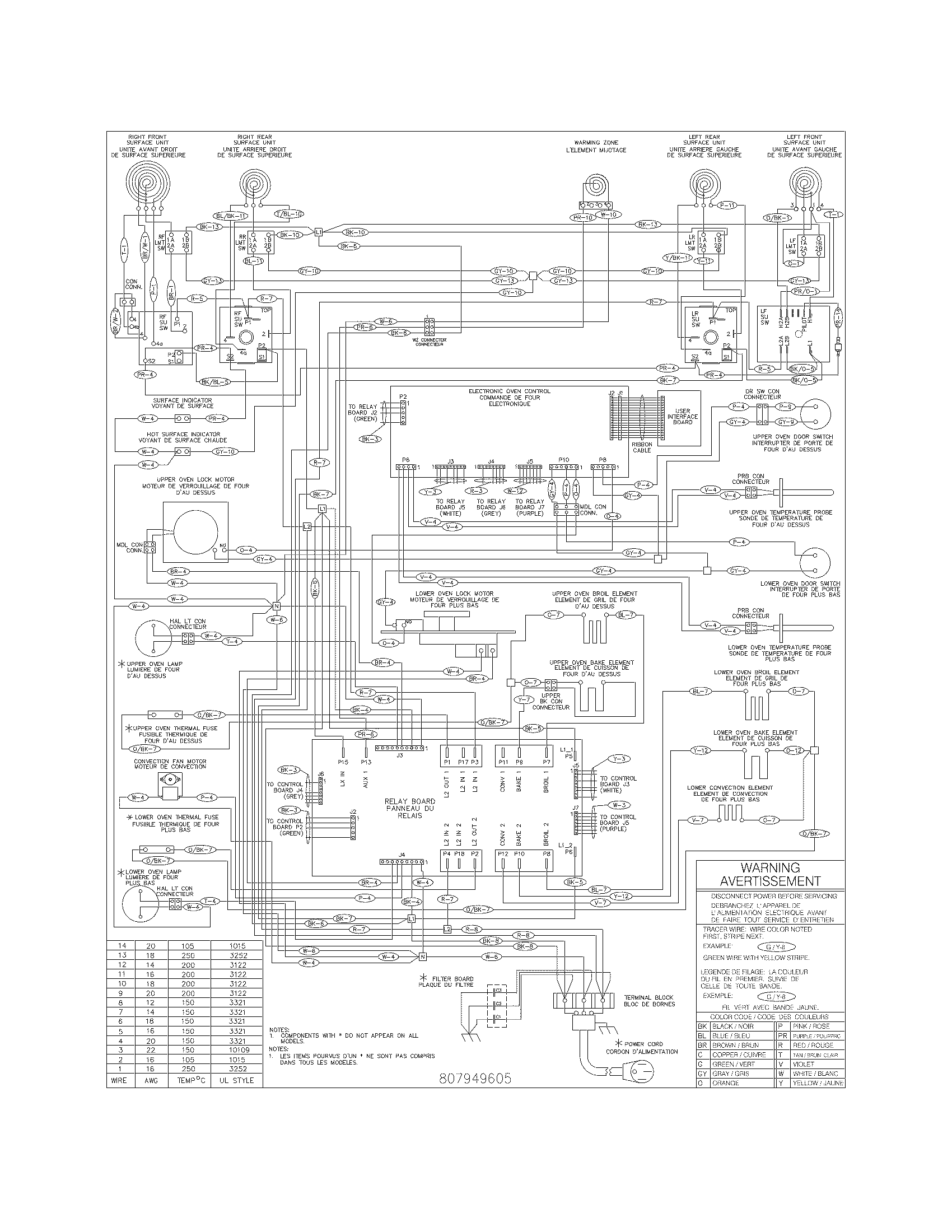 Kenmore Elite 79097313410 wiring diagram diagram