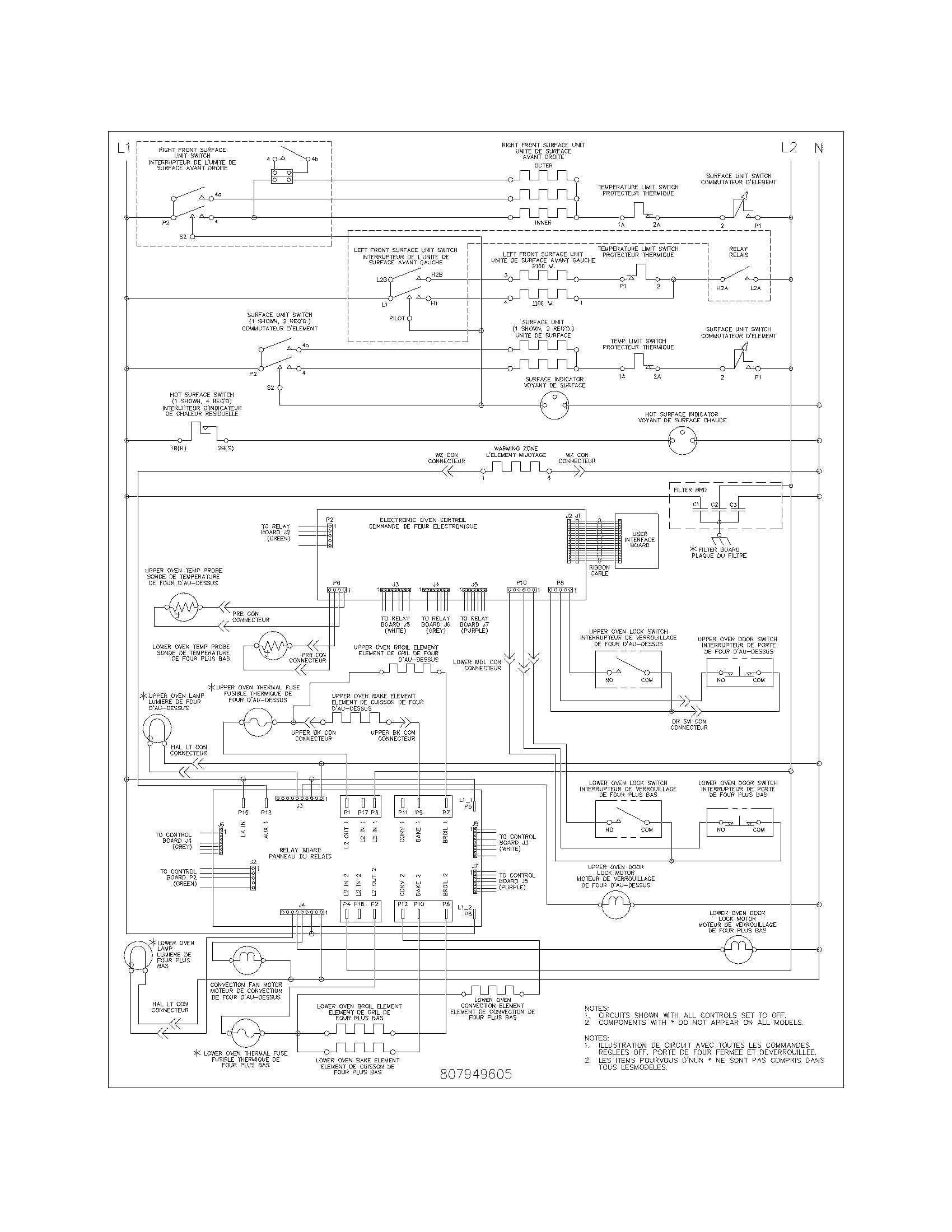 Kenmore Elite 79097313410 wiring diagram diagram