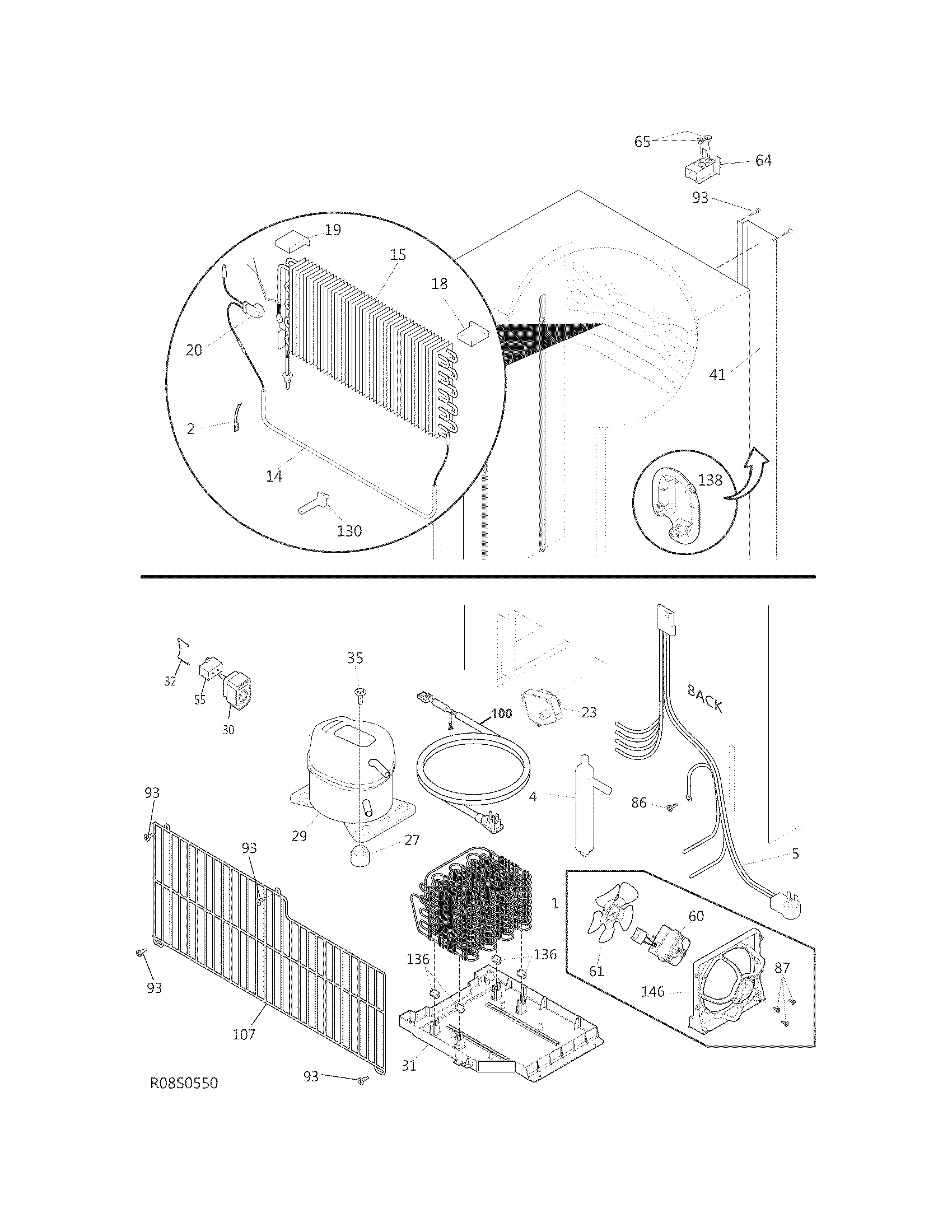 Kelvinator KCGM180RQYA system diagram