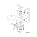Frigidaire FGBD2445NB7A motor & pump diagram