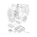 Frigidaire FFGS3025PBC body diagram