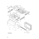 Electrolux EI28BS65KSBA freezer drawer, baskets diagram