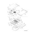 Frigidaire FPES3085PFE top/drawer diagram