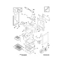 Frigidaire FFGF3023LBF body diagram
