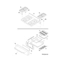Frigidaire FFLF3047LSD top/drawer diagram