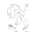 Frigidaire FFGF3017LWF body diagram