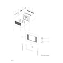 Frigidaire FFRA1022R11 recommended spare parts diagram