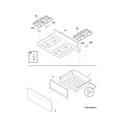 Kenmore 79072404010 top/drawer diagram