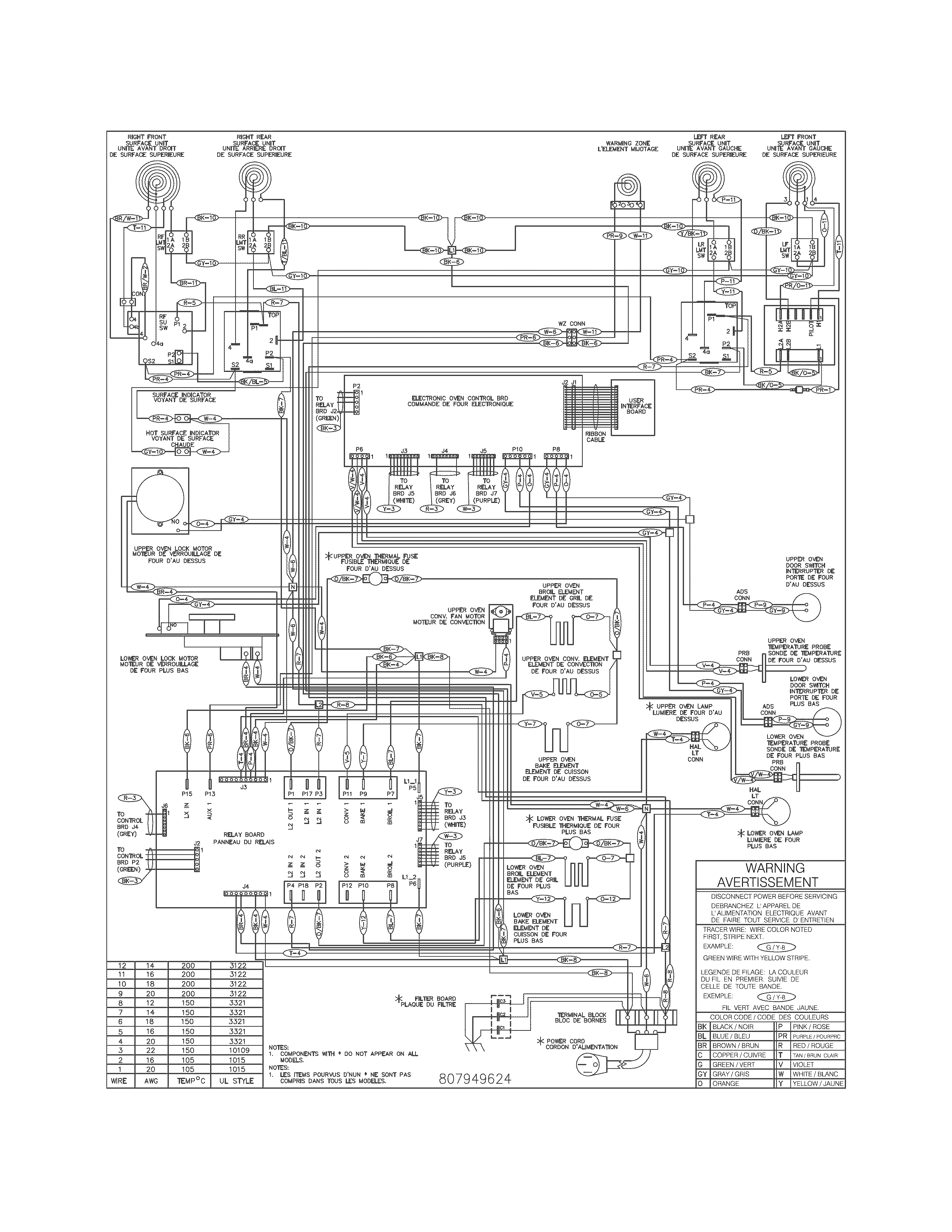 Kenmore Elite 79097413411 wiring diagram diagram