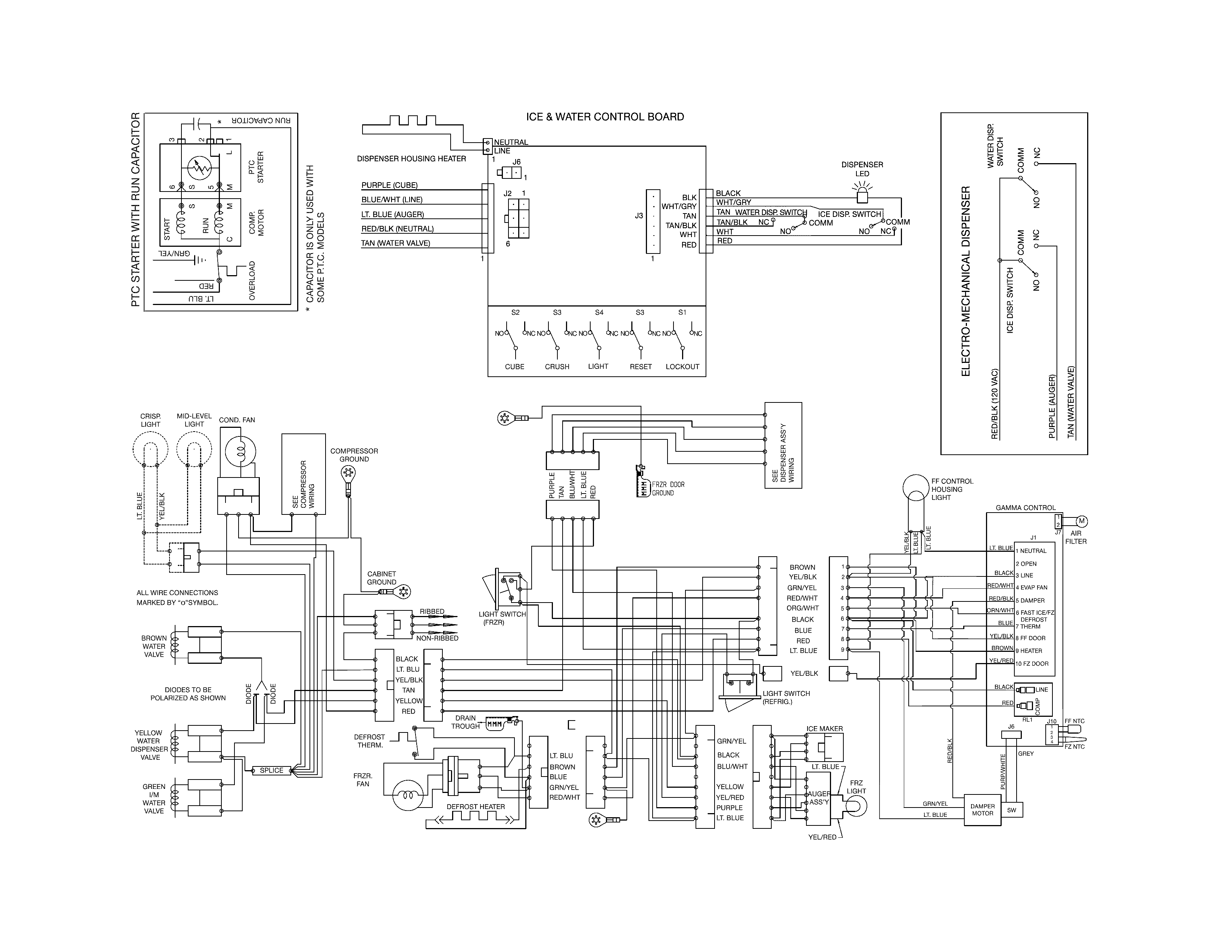 Crosley CRSH232PB7A wiring diagram diagram