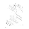 Frigidaire FGGF3035RWA backguard diagram