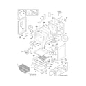 Frigidaire CGEF3059RFA body diagram