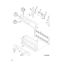 Frigidaire FFGF3024RSA backguard diagram