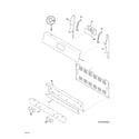 Frigidaire FFGF3015LME backguard diagram