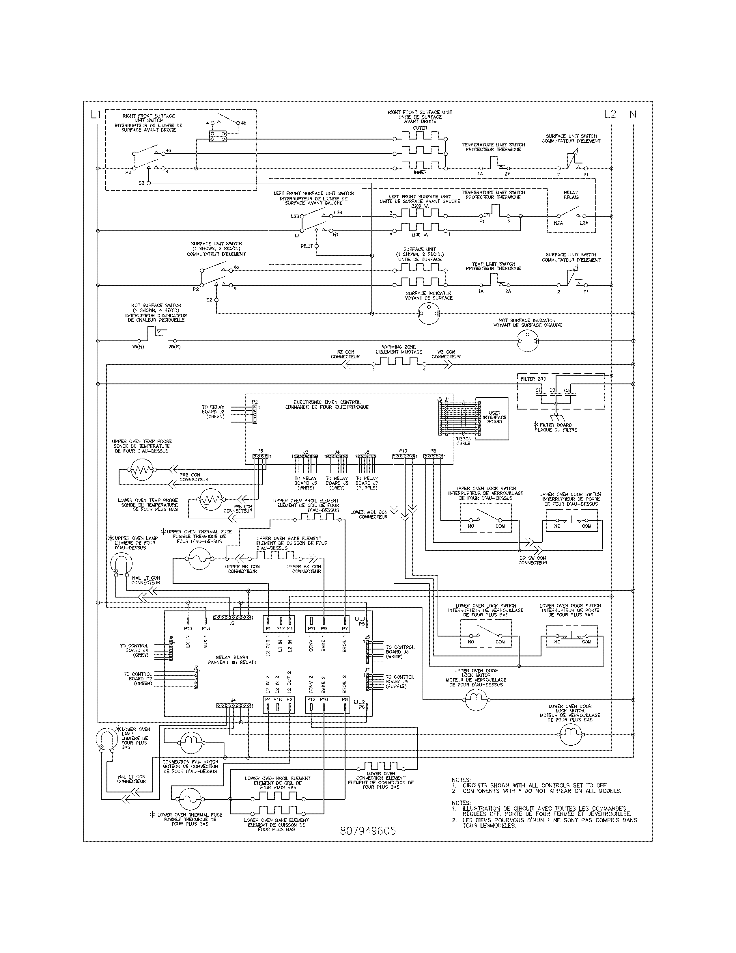Kenmore Elite 79097319411 wiring diagram diagram