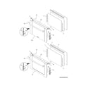 Electrolux EW30EW65PSC doors diagram