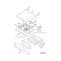 Kenmore 79097013510 top/drawer diagram
