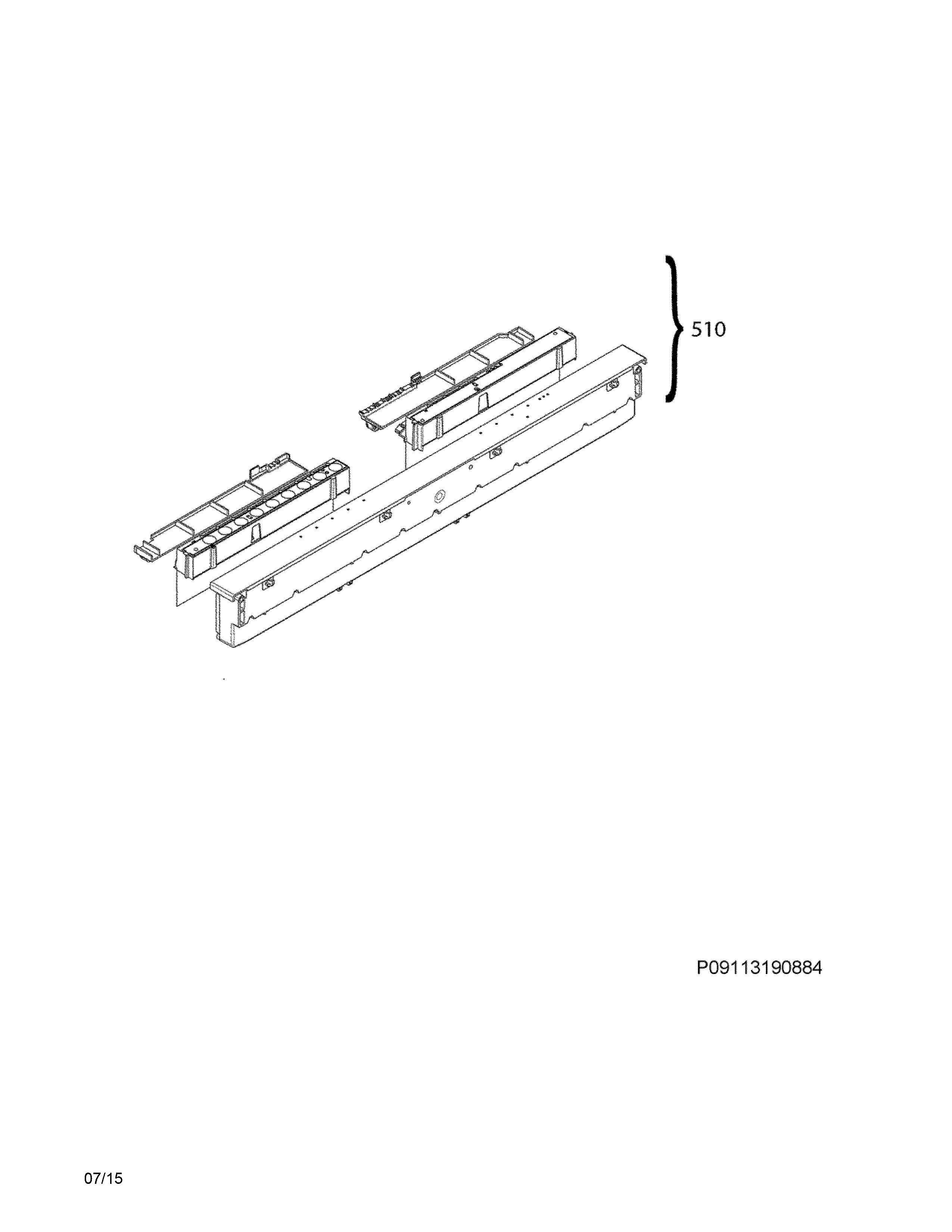 Electrolux EW24ID70QT3A control panel diagram