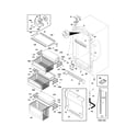 Electrolux EI32AF80QSA cabinet diagram