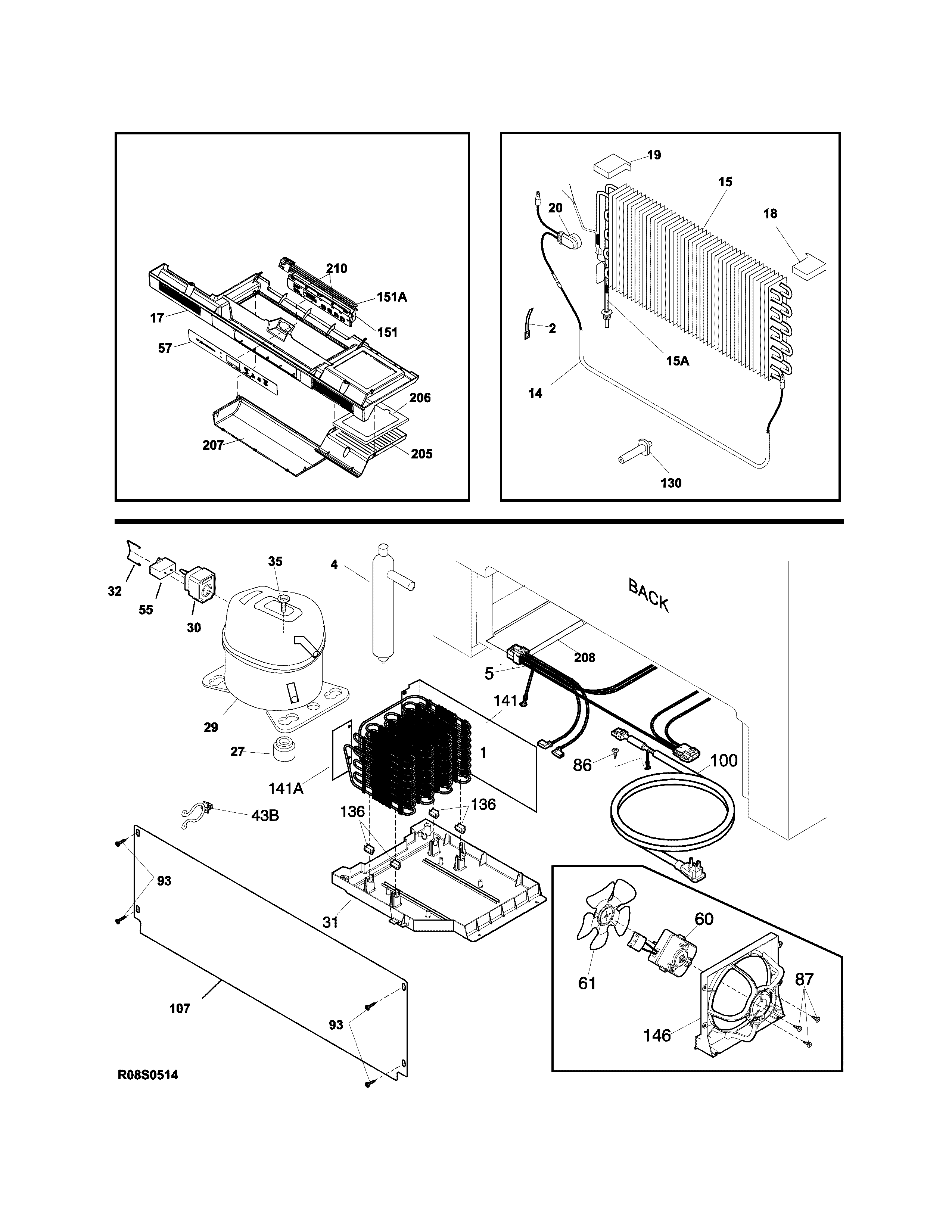 Electrolux EI32AF80QSB system diagram