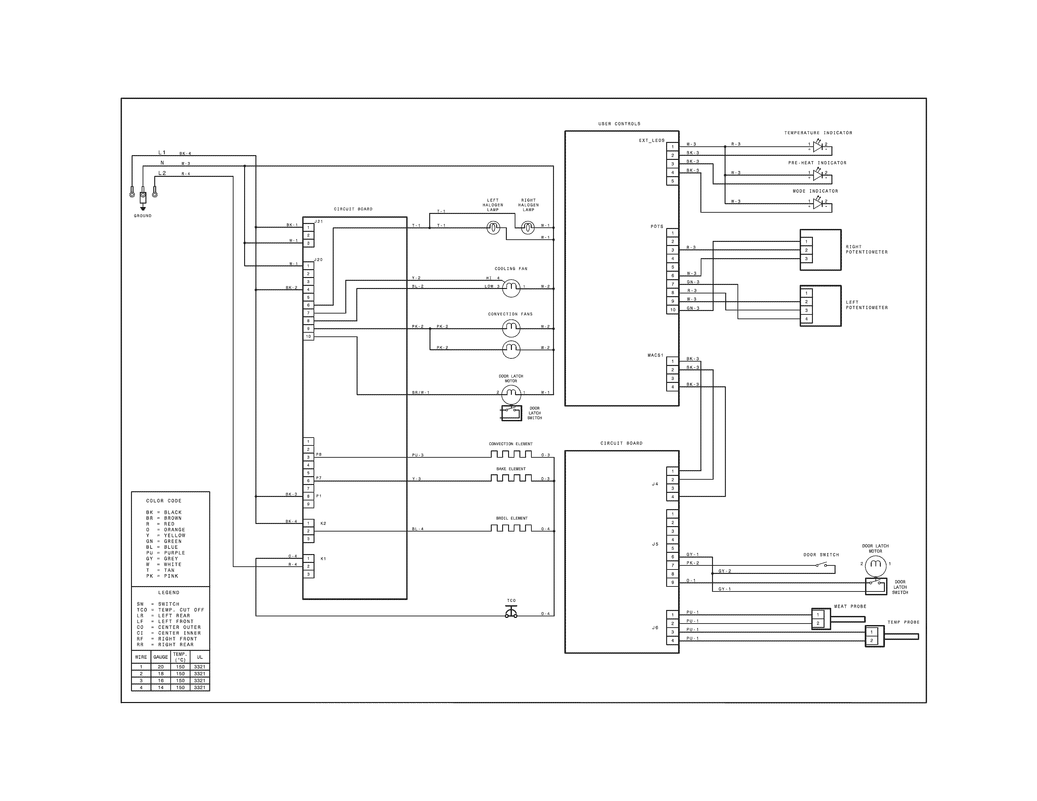 Frigidaire FPEH3077RFA wiring diagram diagram