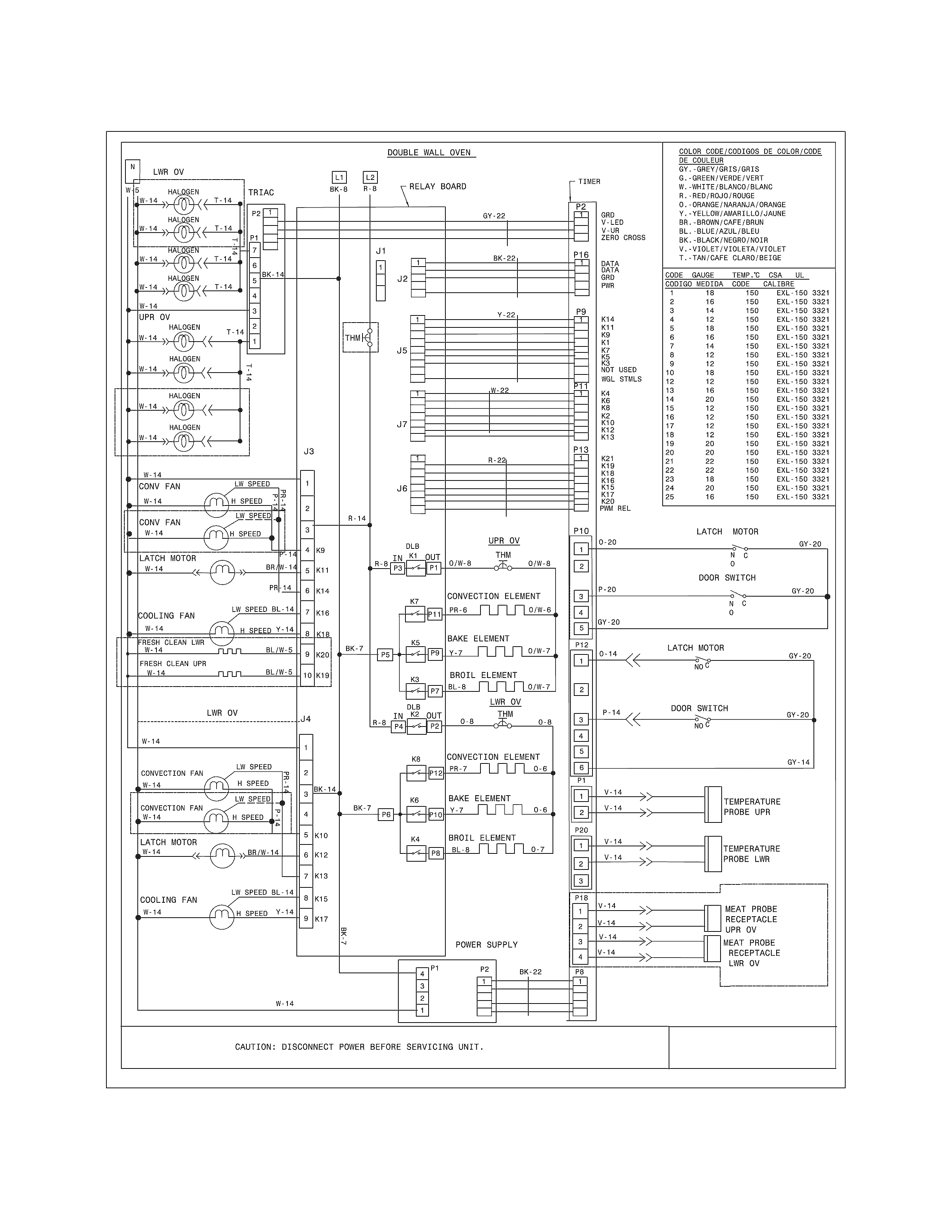 Electrolux EI27EW45PSC wiring diagram diagram