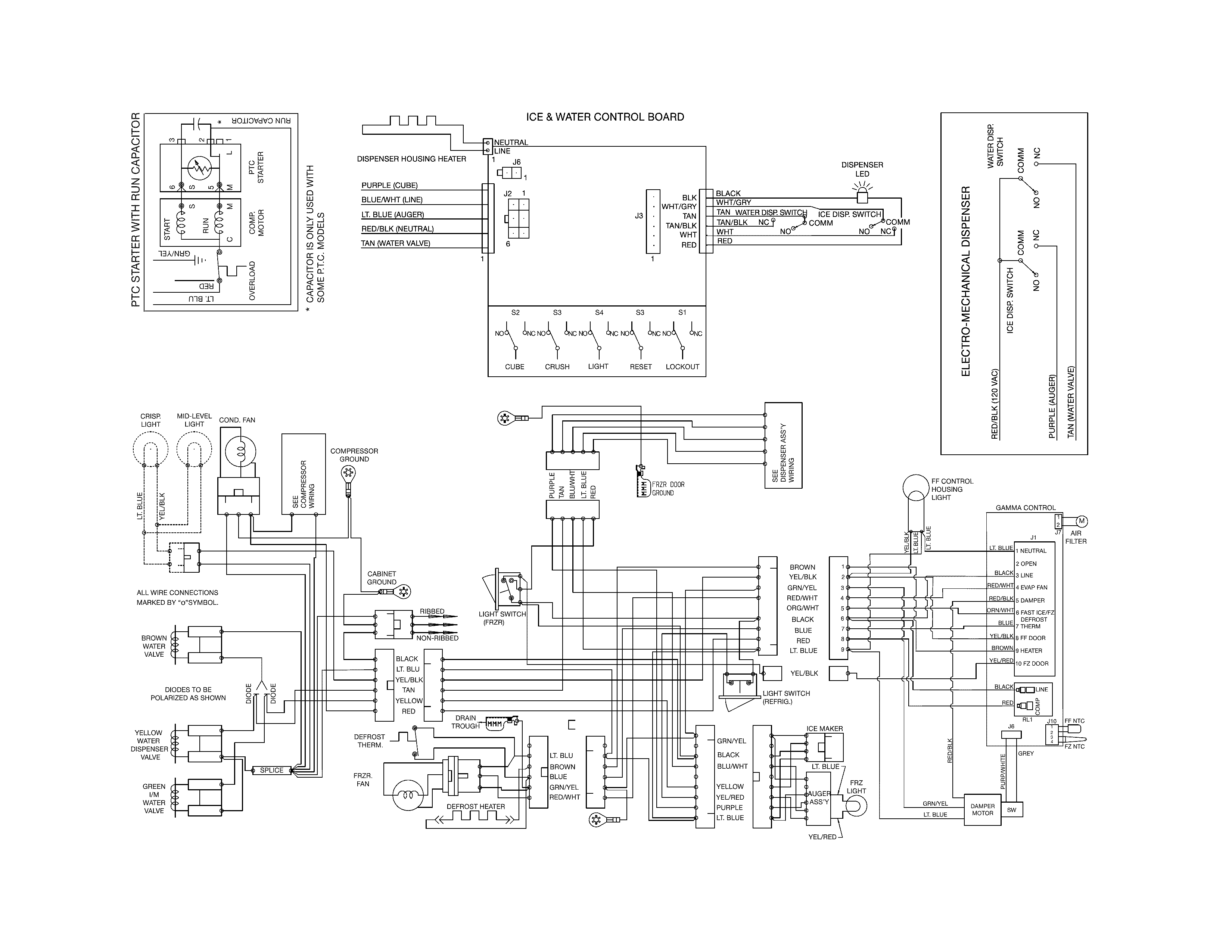 Crosley CRSS262QS2 wiring diagram diagram