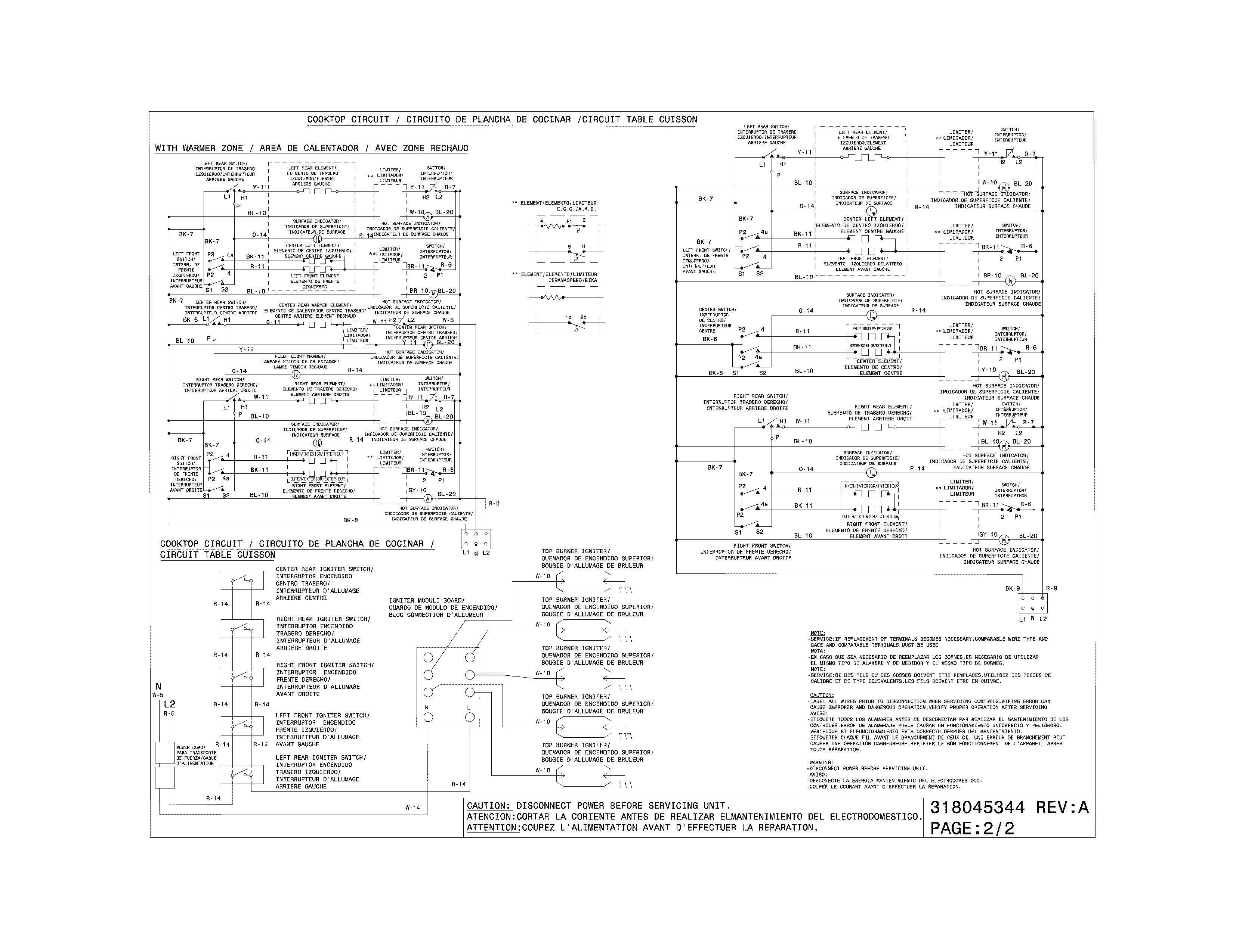 Kenmore Elite 79097153510 wiring diagram diagram
