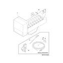 Kenmore 25370402413 ice maker diagram