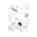 Frigidaire FGHG2366PF2A cooling system diagram