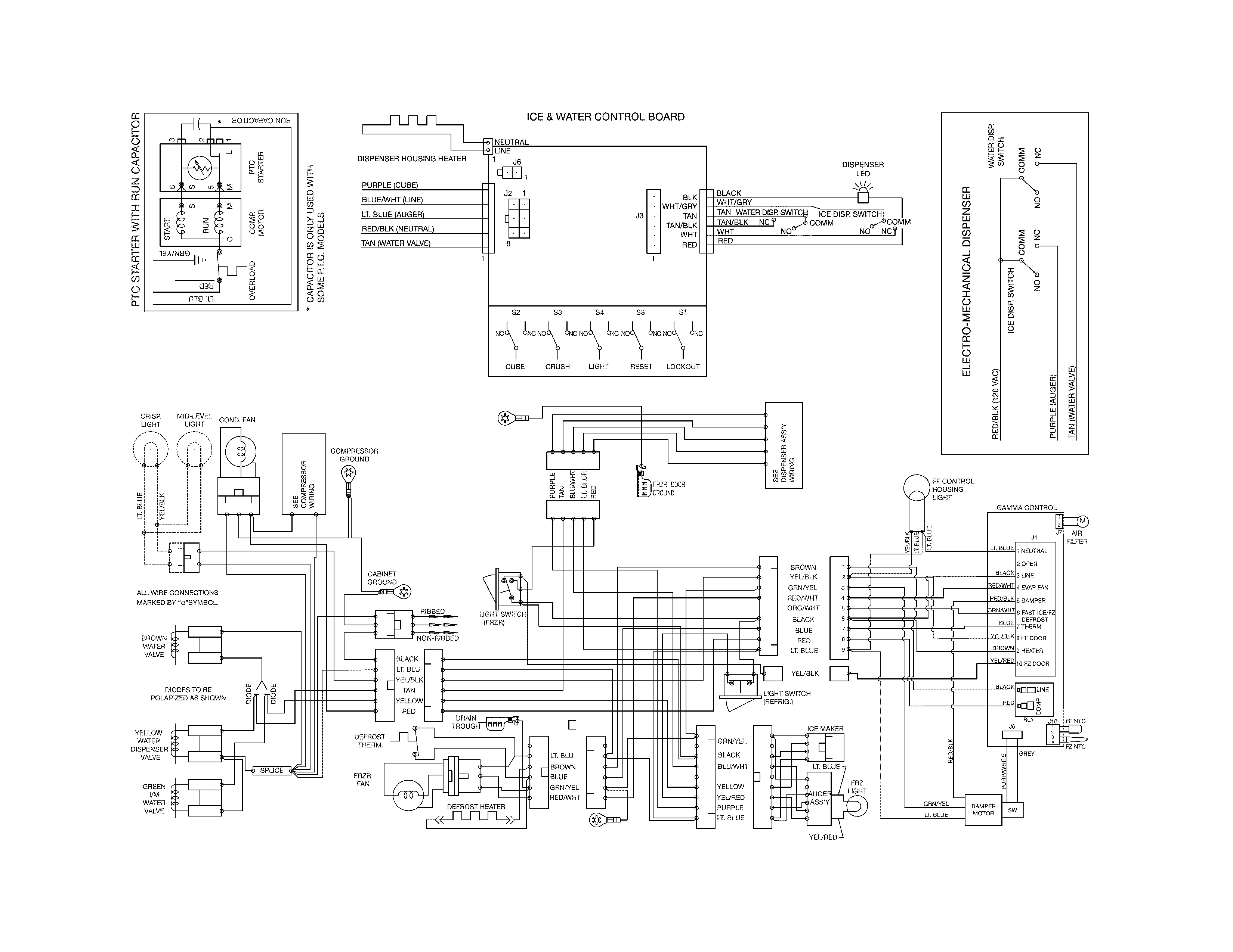 Frigidaire FFHS2311PFDA wiring diagram diagram