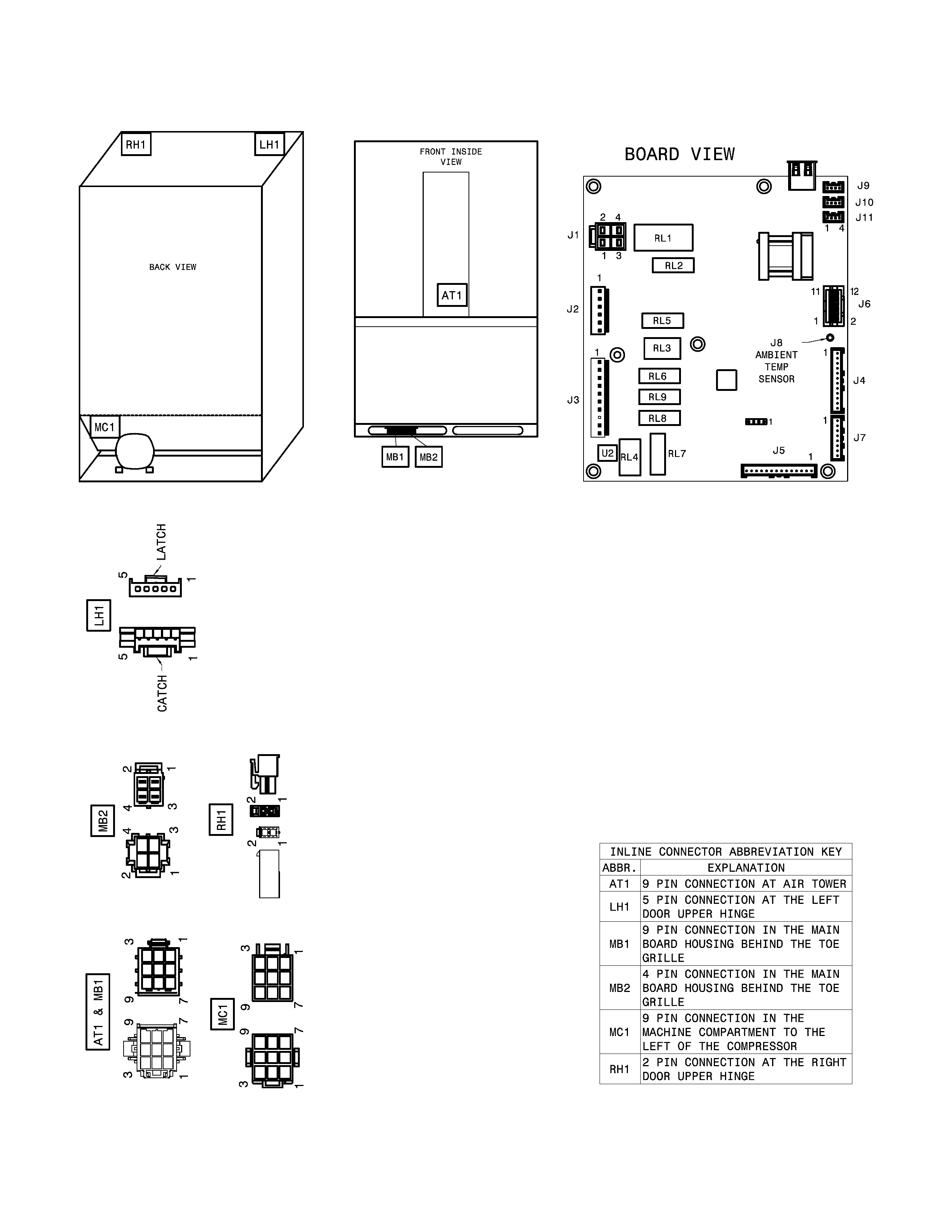 Frigidaire FFHN2740PP3A wiring diagram diagram