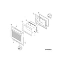 Frigidaire FFLF3047LSE door diagram