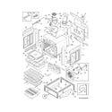 Frigidaire FGGS3065PBK body diagram