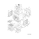 Frigidaire FFET2725PWD upper oven diagram