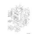 Frigidaire FFET2725PWD lower oven diagram