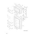 Frigidaire FFHT1821QW1 doors diagram