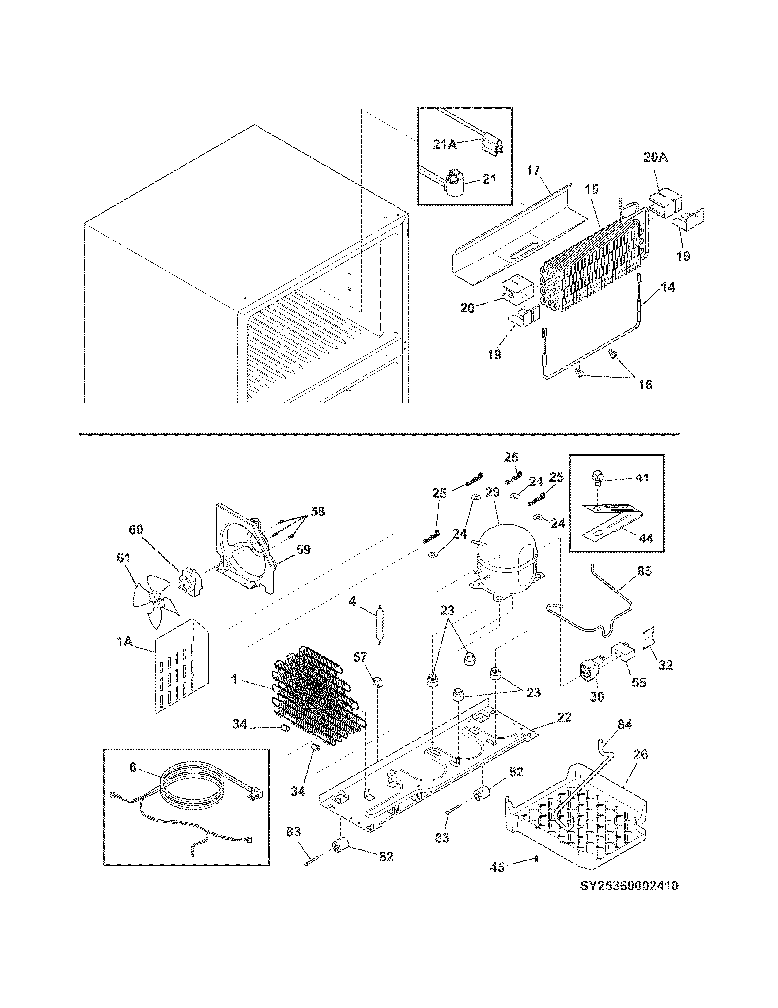 Frigidaire FFHT1831QM2 system diagram