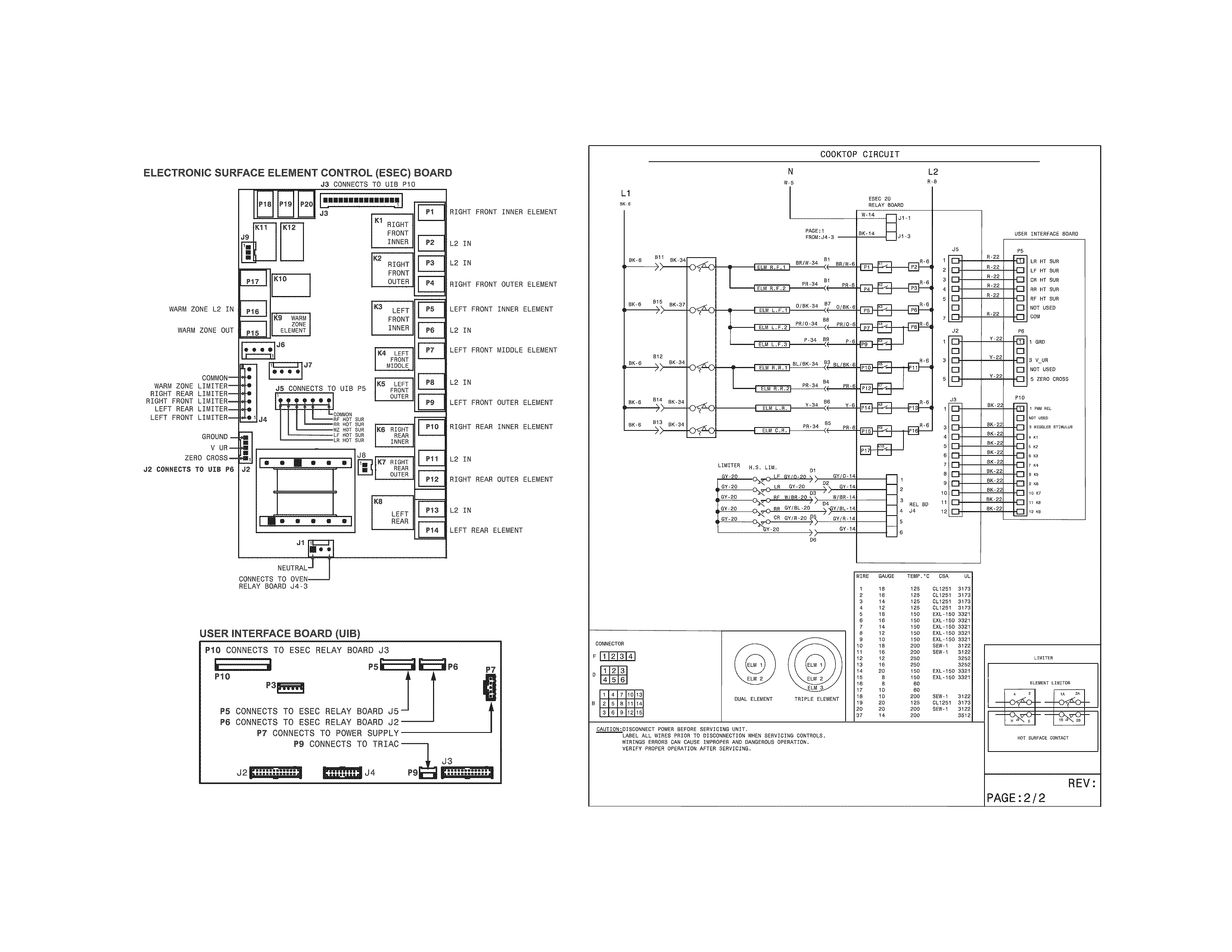 Electrolux EW30ES8CRSA wiring diagram diagram