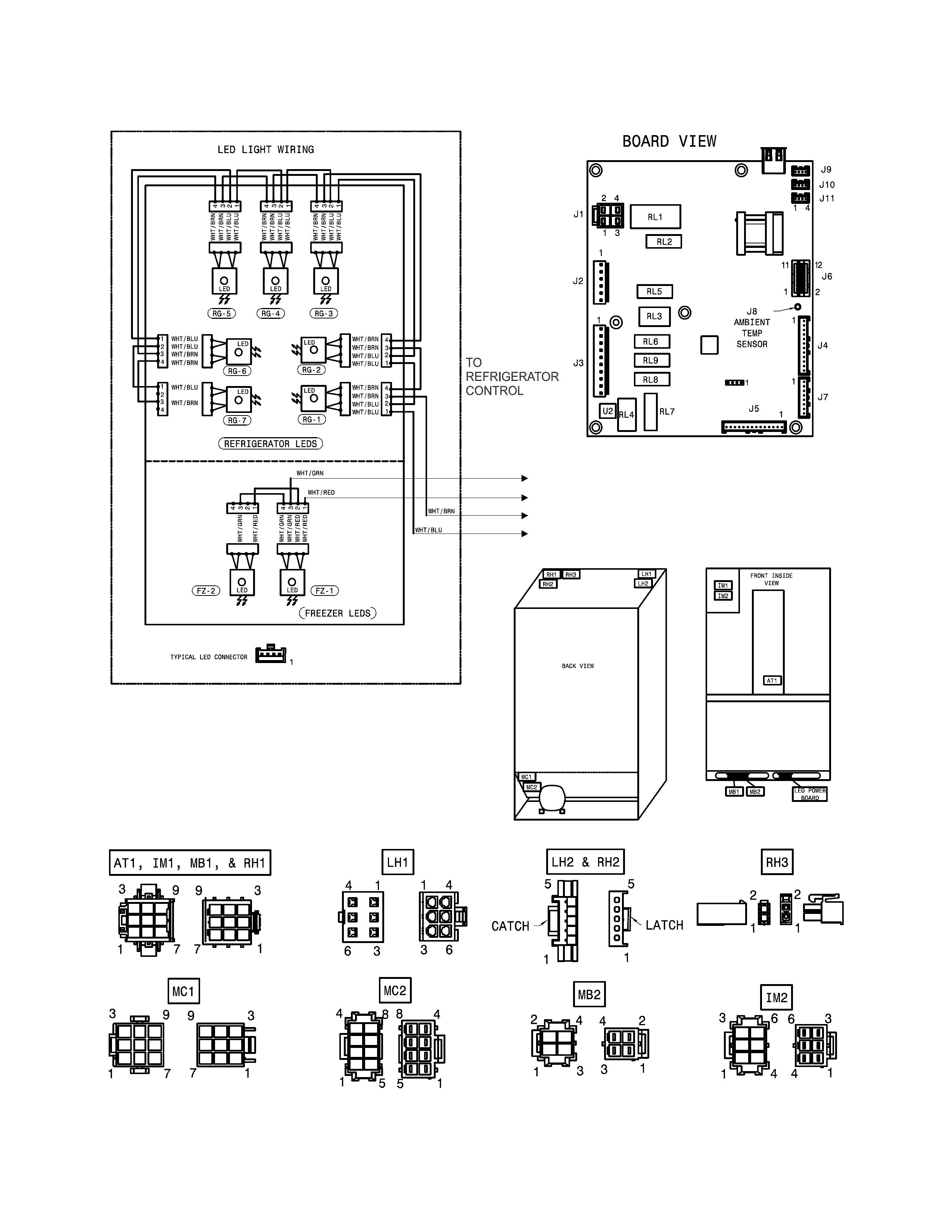 Frigidaire FGHB2866PF9A wiring schematic diagram