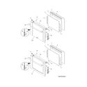 Electrolux EW27EW65PSC doors diagram