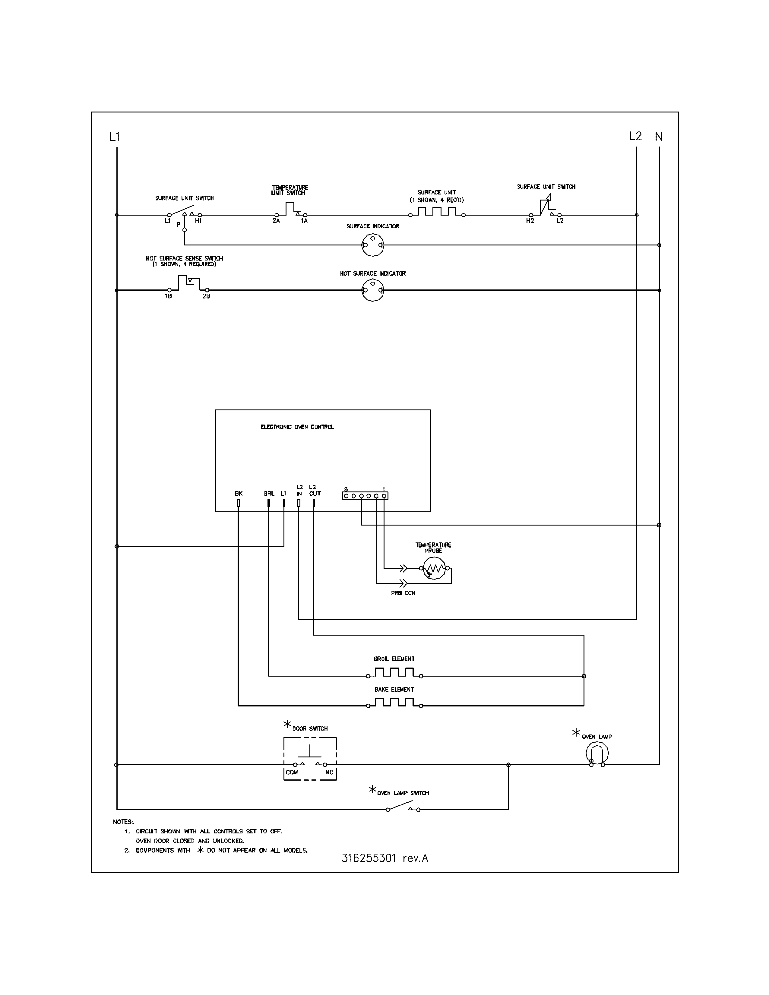 Kenmore 79095042500 wiring schematic diagram