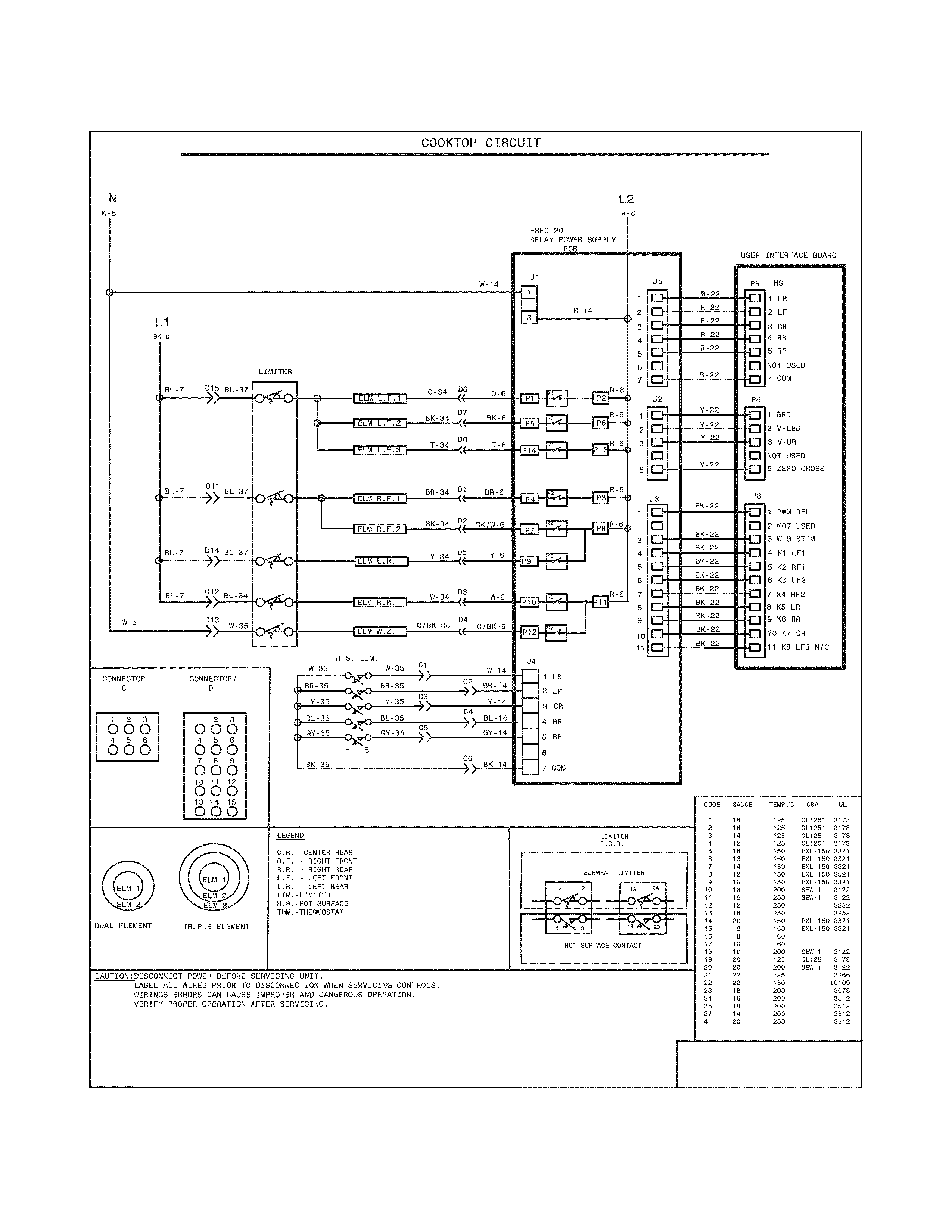 Kenmore Elite 79042553314 wiring diagram diagram