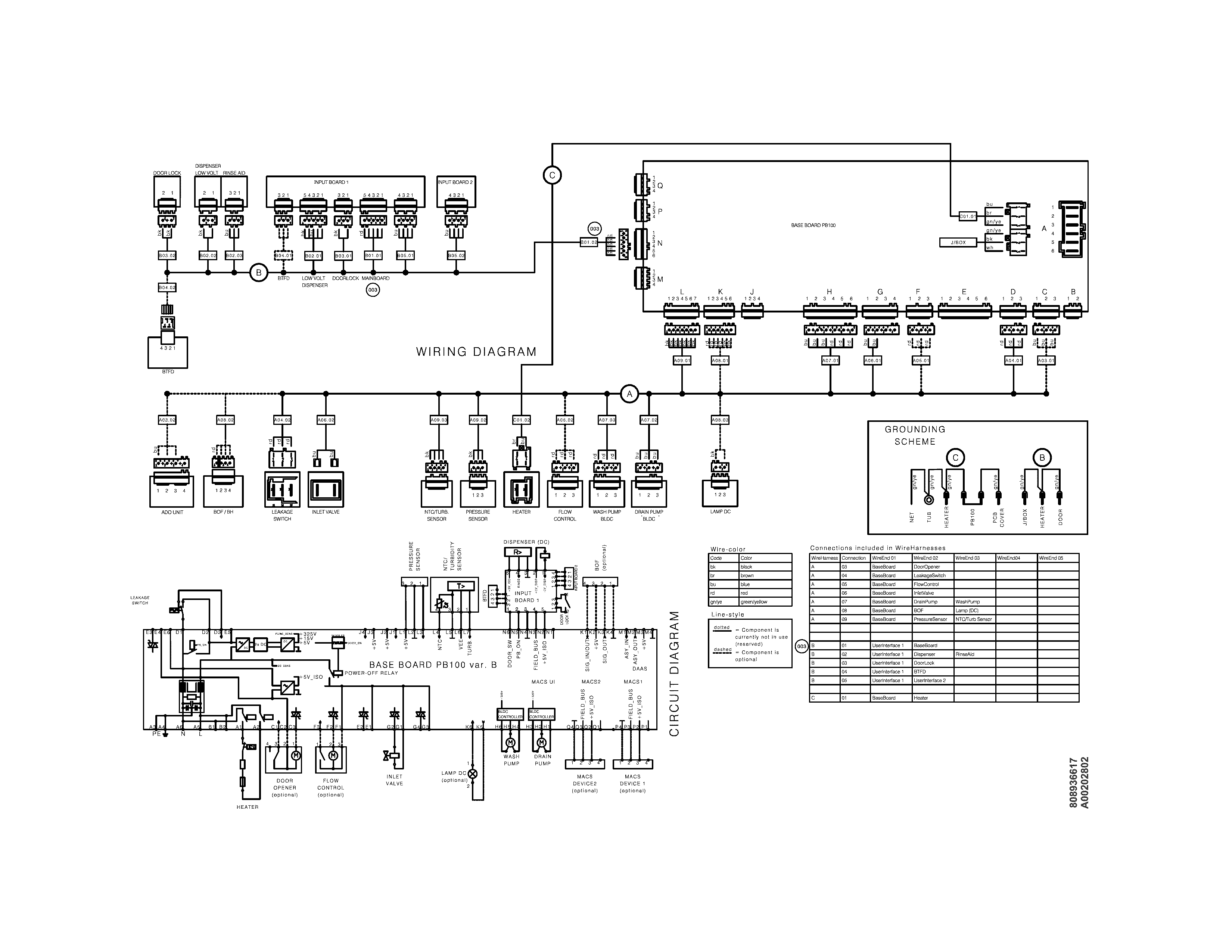 Electrolux EI24ID50QS1B wiring diagram diagram