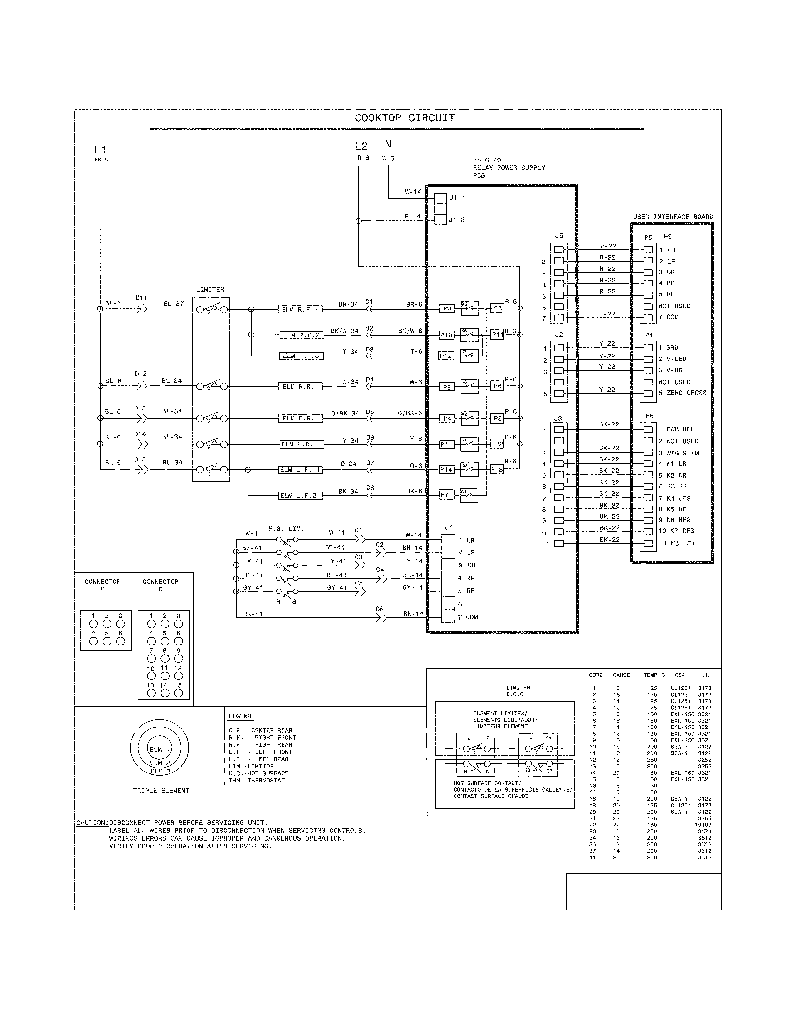 Kenmore Elite 79042562315 wiring diagram diagram
