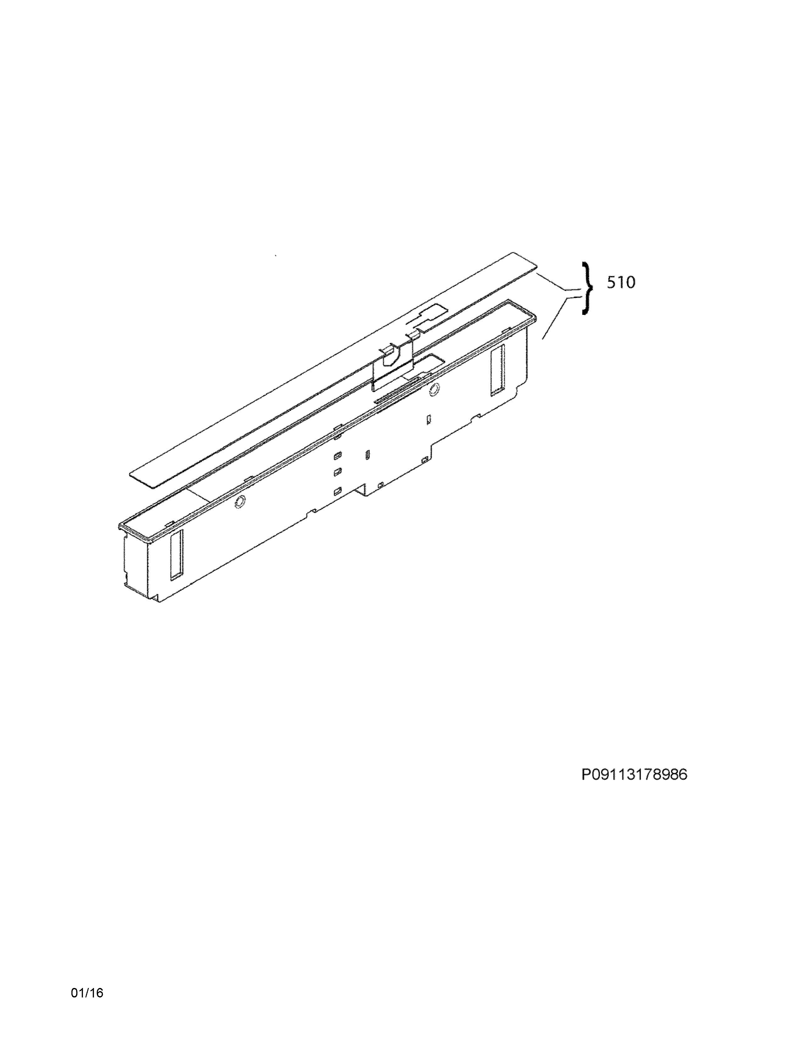 Frigidaire LGID2475QF4A control panel diagram