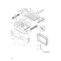 Frigidaire FGHN2866PP7A freezer drawer, baskets diagram